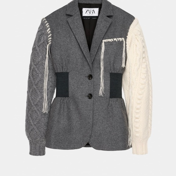 Tricot Sleeve Blazer Limited Edition - Picture 1 of 14